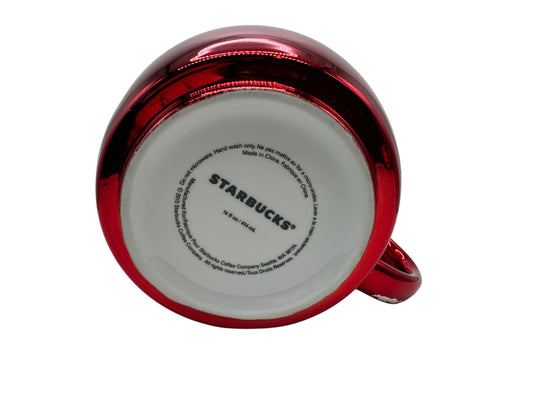 Starbucks Red Mirror Mug