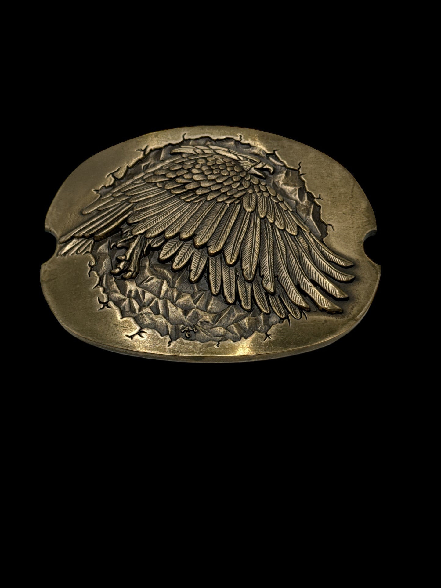 Fast Edition Eagle Belt Buckle