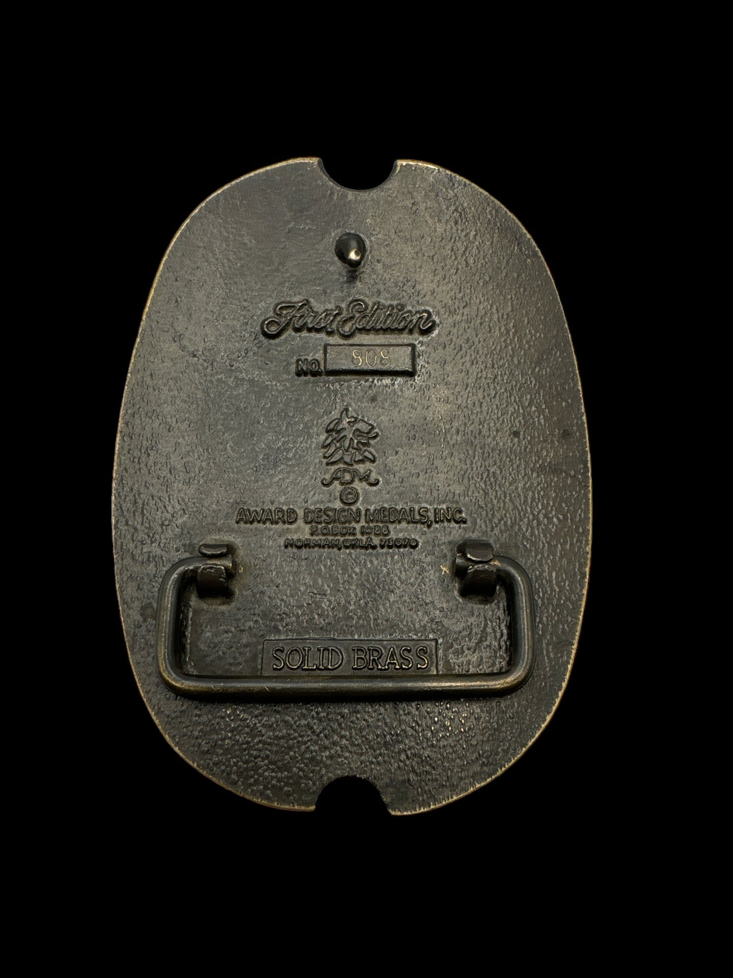 Fast Edition Eagle Belt Buckle