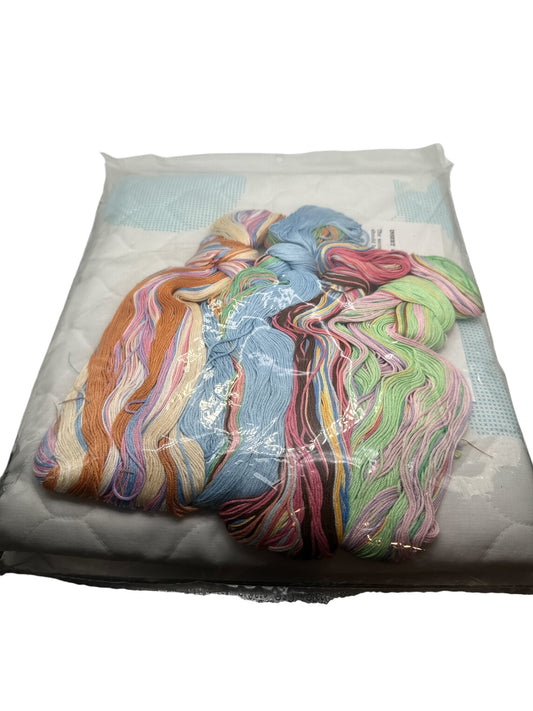 Jalynn Printed Cross Stitch Quilt