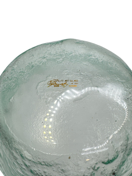 Delete Art Glass Recycled Bowl