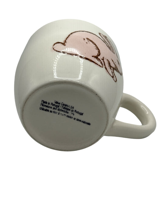 Large Mug With Rabbit Pic