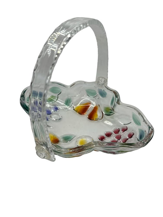 Mikasa Garden Harvest Glass Basket