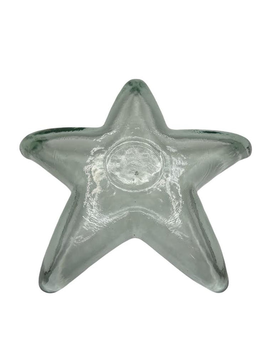 Starfish Art Glass Dish