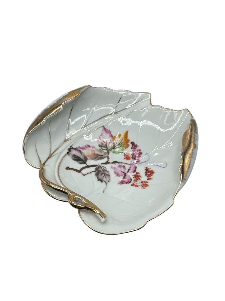 Flowers and Leaves Dish