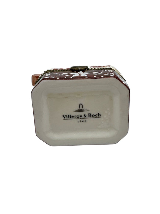 Villeroy & Boch 1748 Christmas Reindeer Trinket Box