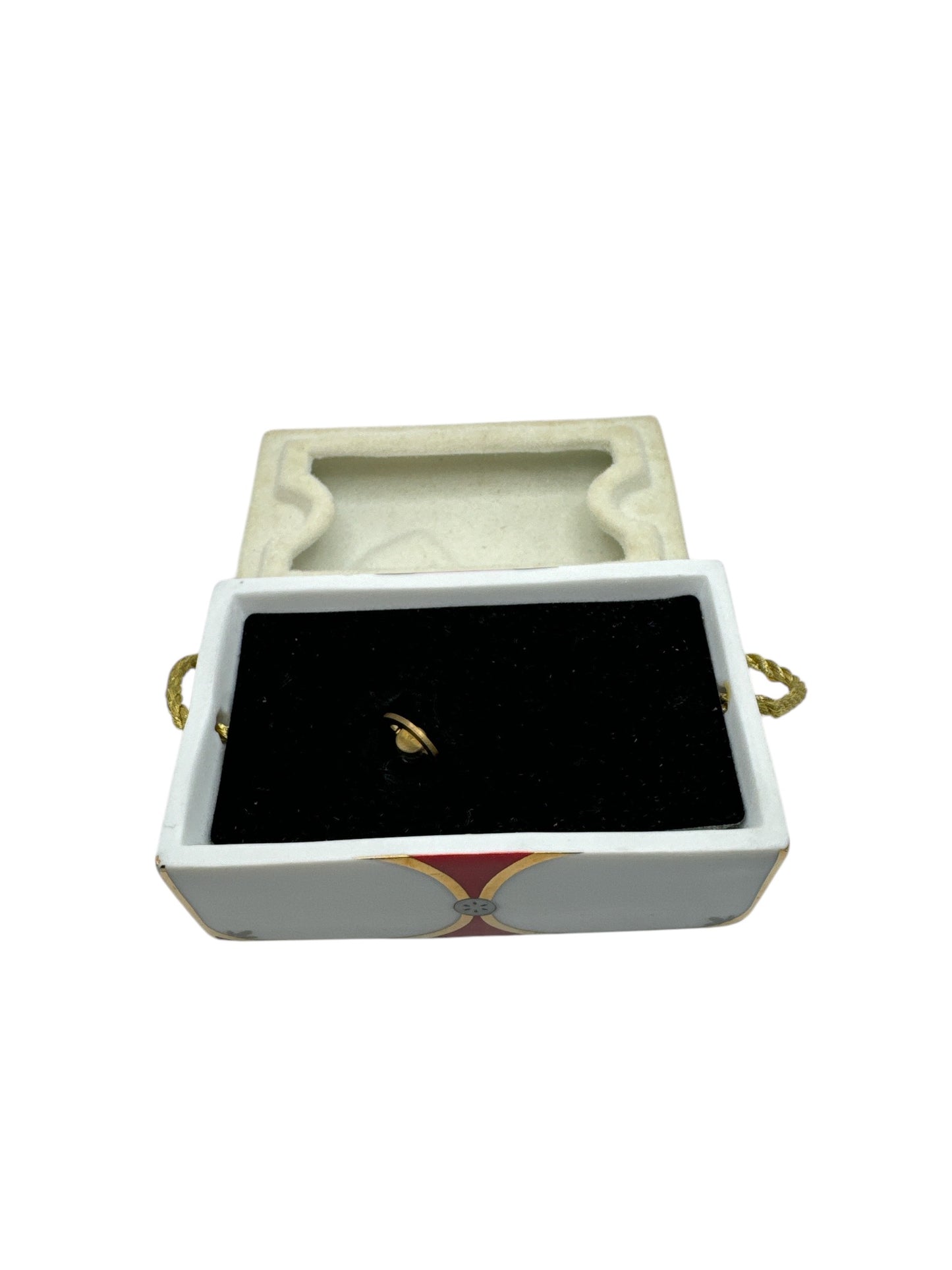 1920 Fancy Flapper Musical Trinket Box