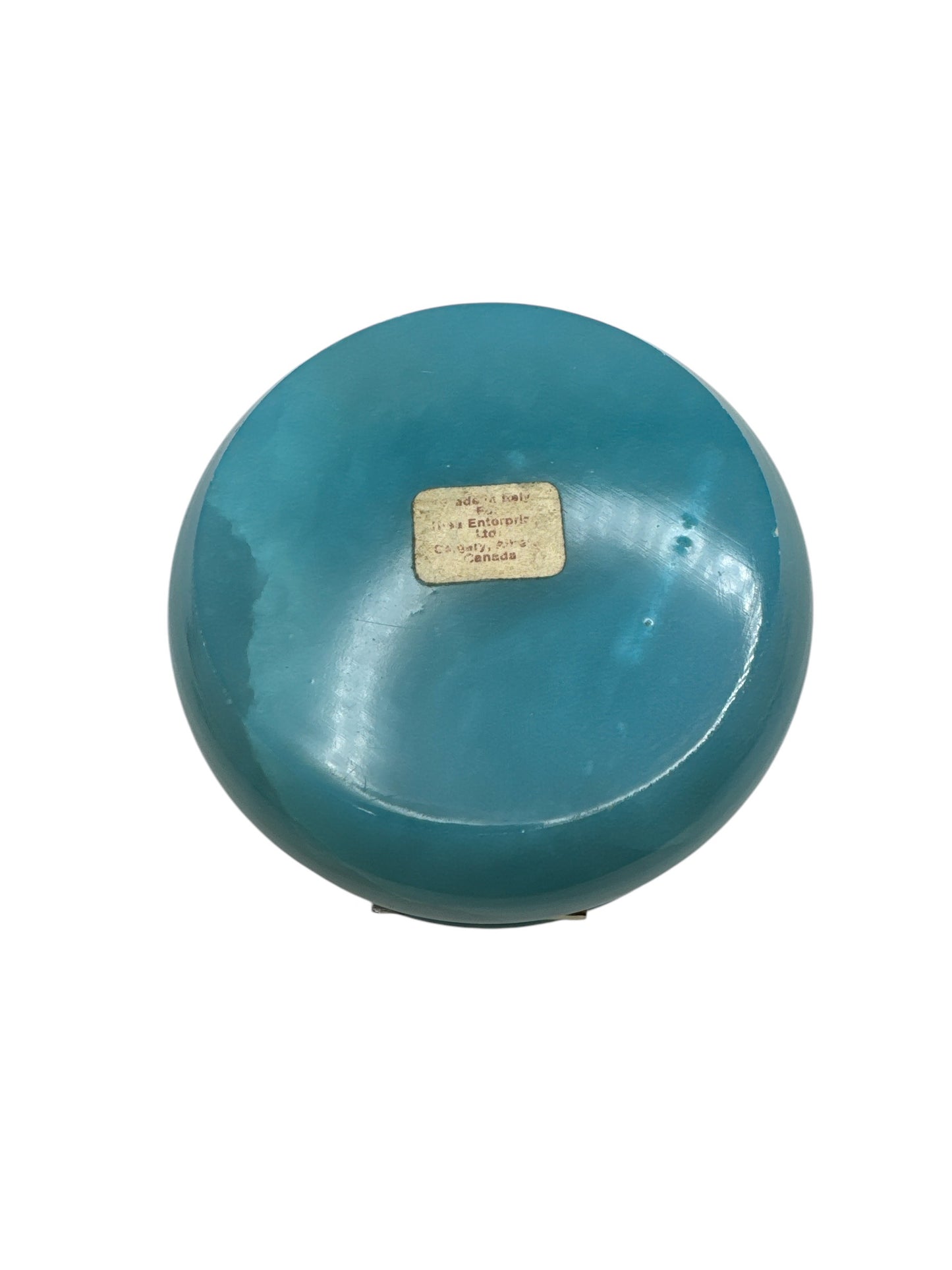 Alabaster Trinket Box Blue