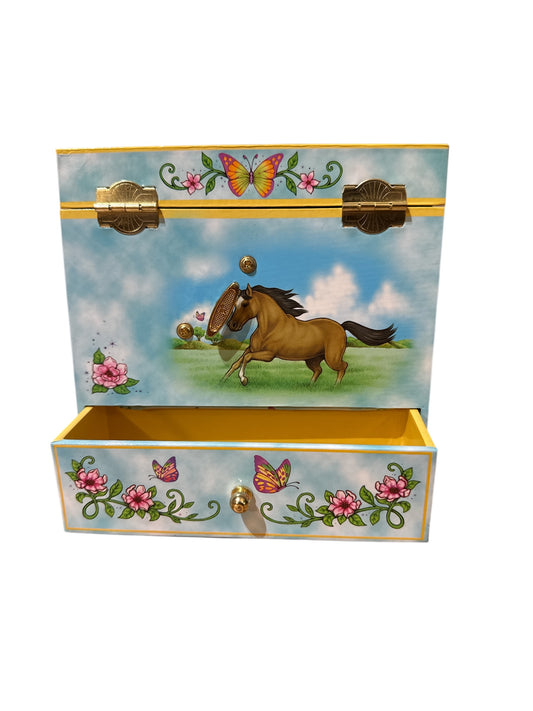 Musical Jewelry Box Wild and Free