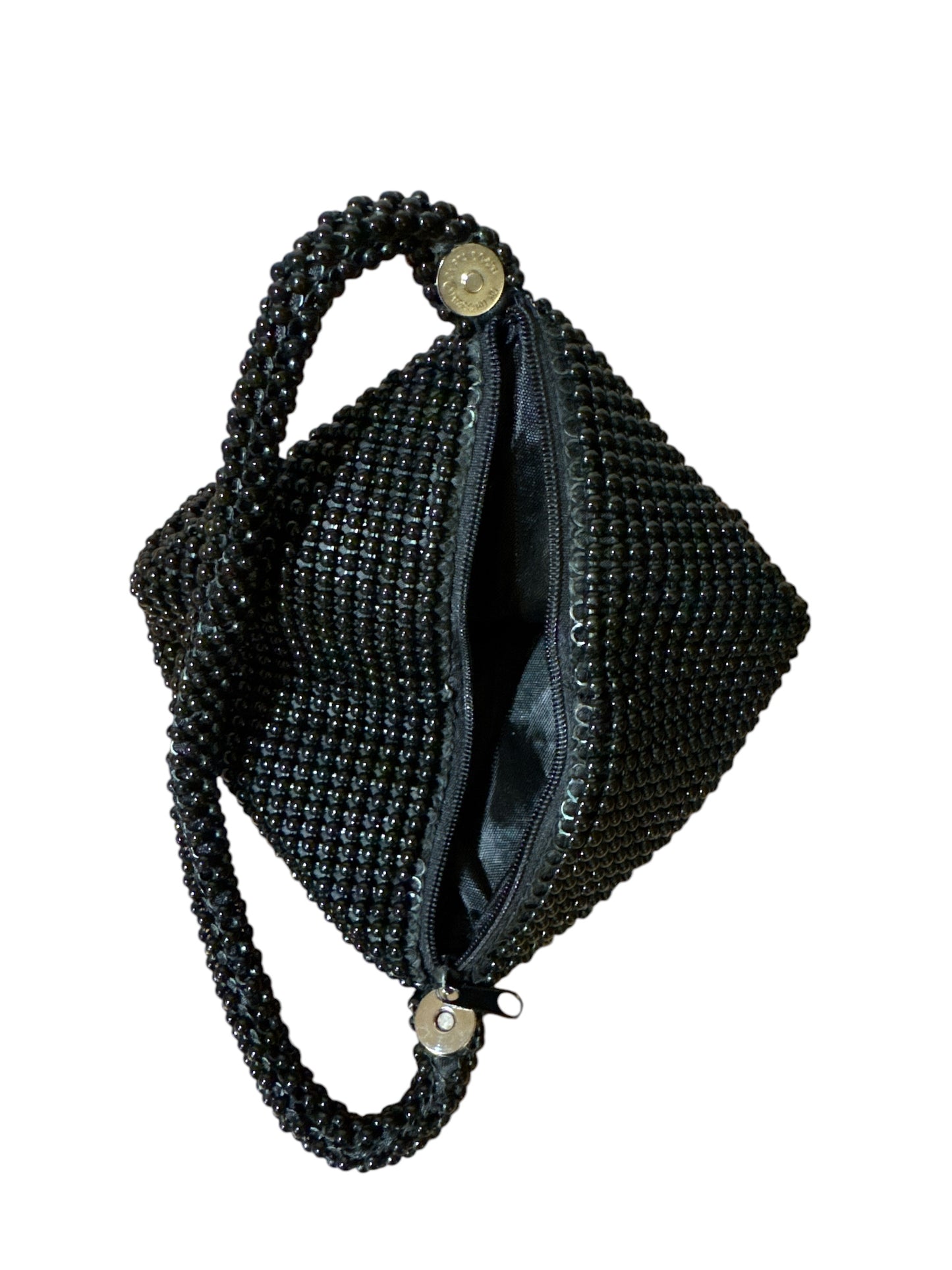 Beaded Black Purse