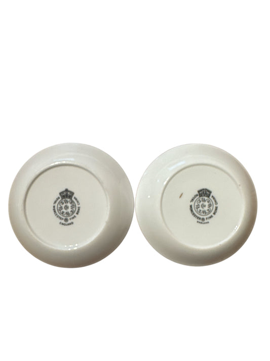 Royal Worcester Fine Bone China Dishes (2)