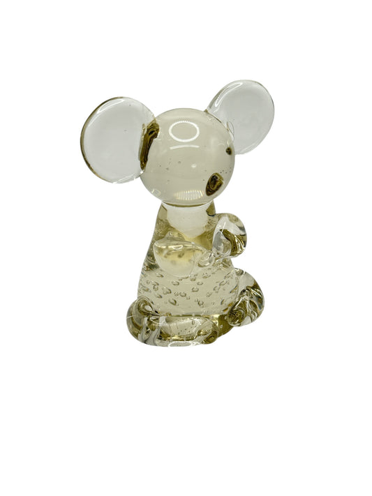 Art Glass Mouse Ornament