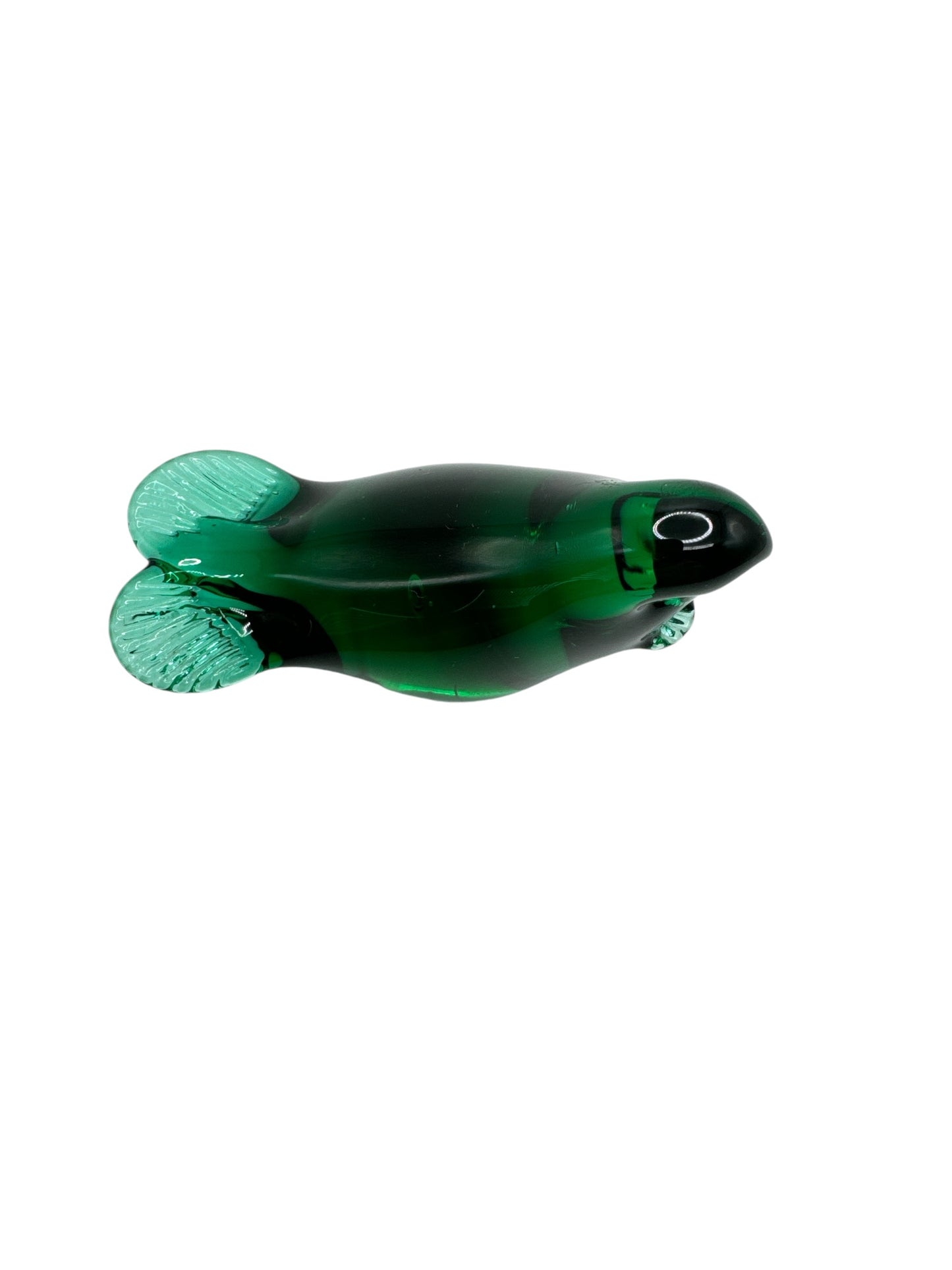 Seal Art Glass Ornament