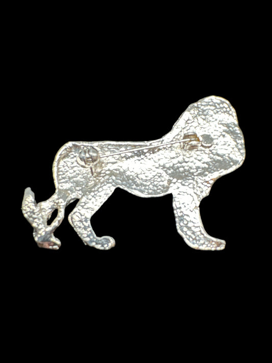 Lion Brooch