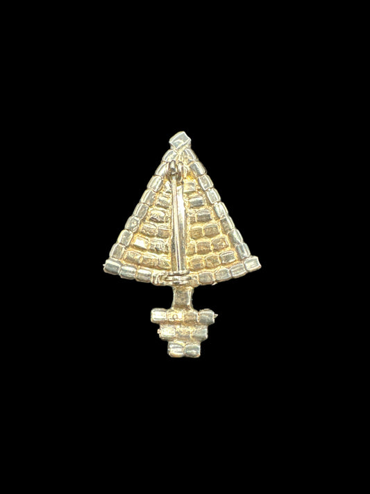 Vintage Christmas Tree Pin