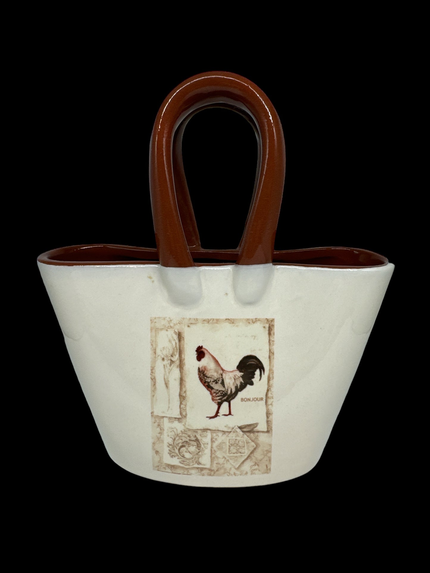 Decorative Terracotta Chicken Vase