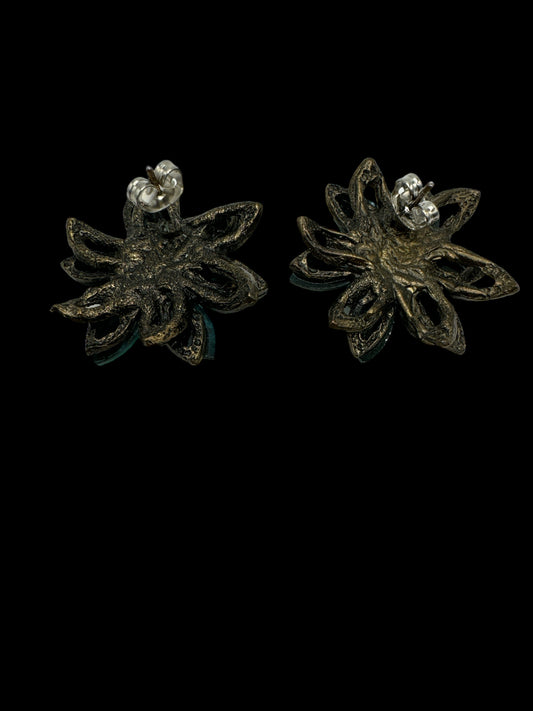 Faux Turquoise Earrings