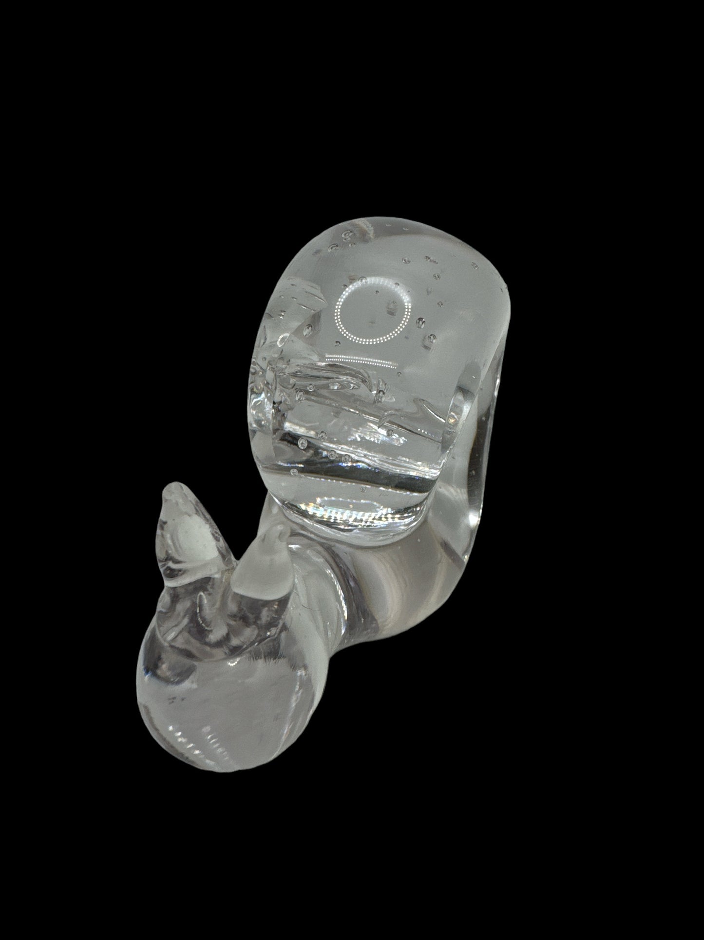Clear Glass Snail