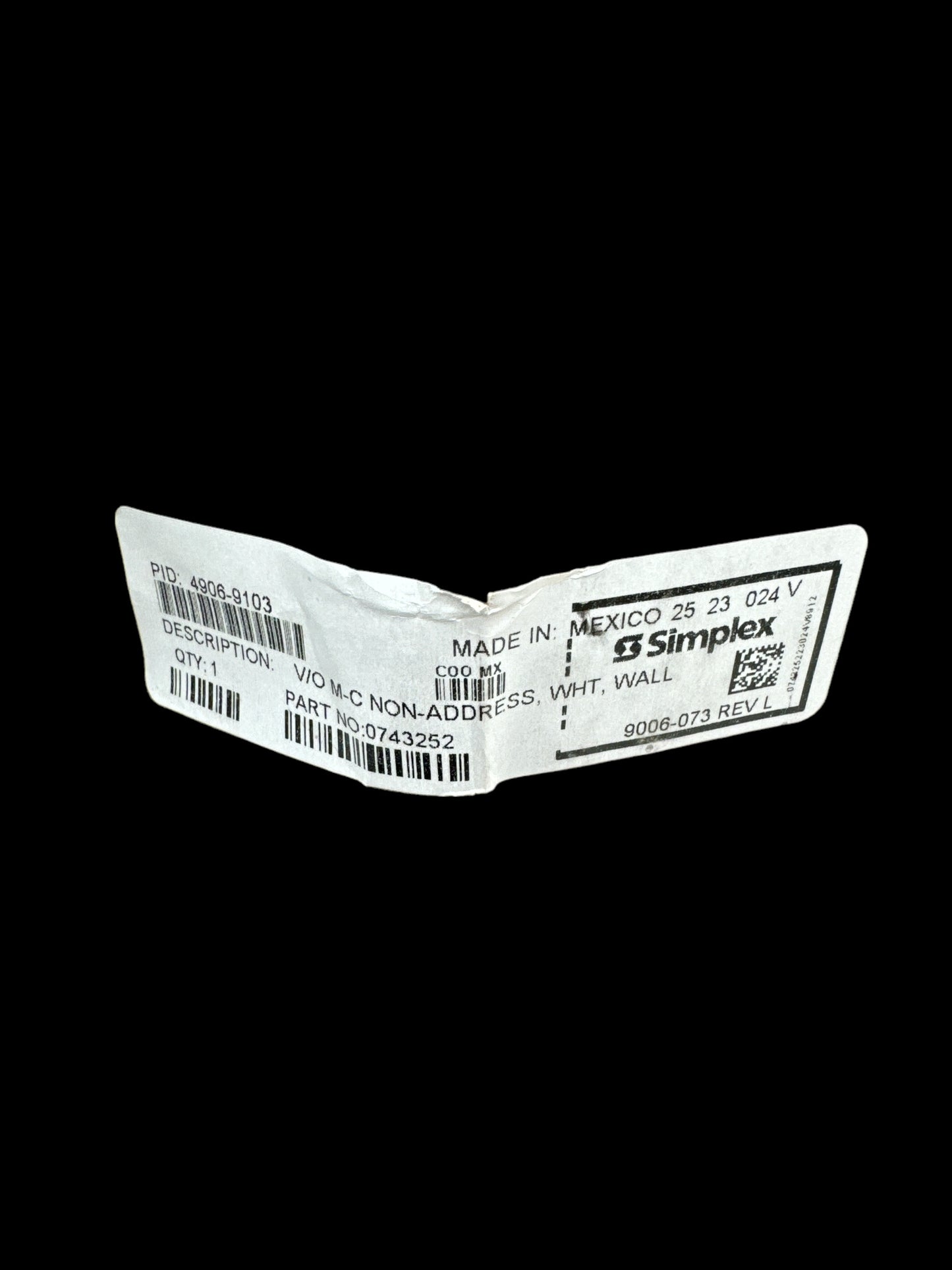 Simplex 4906-9103 Fire Alarm