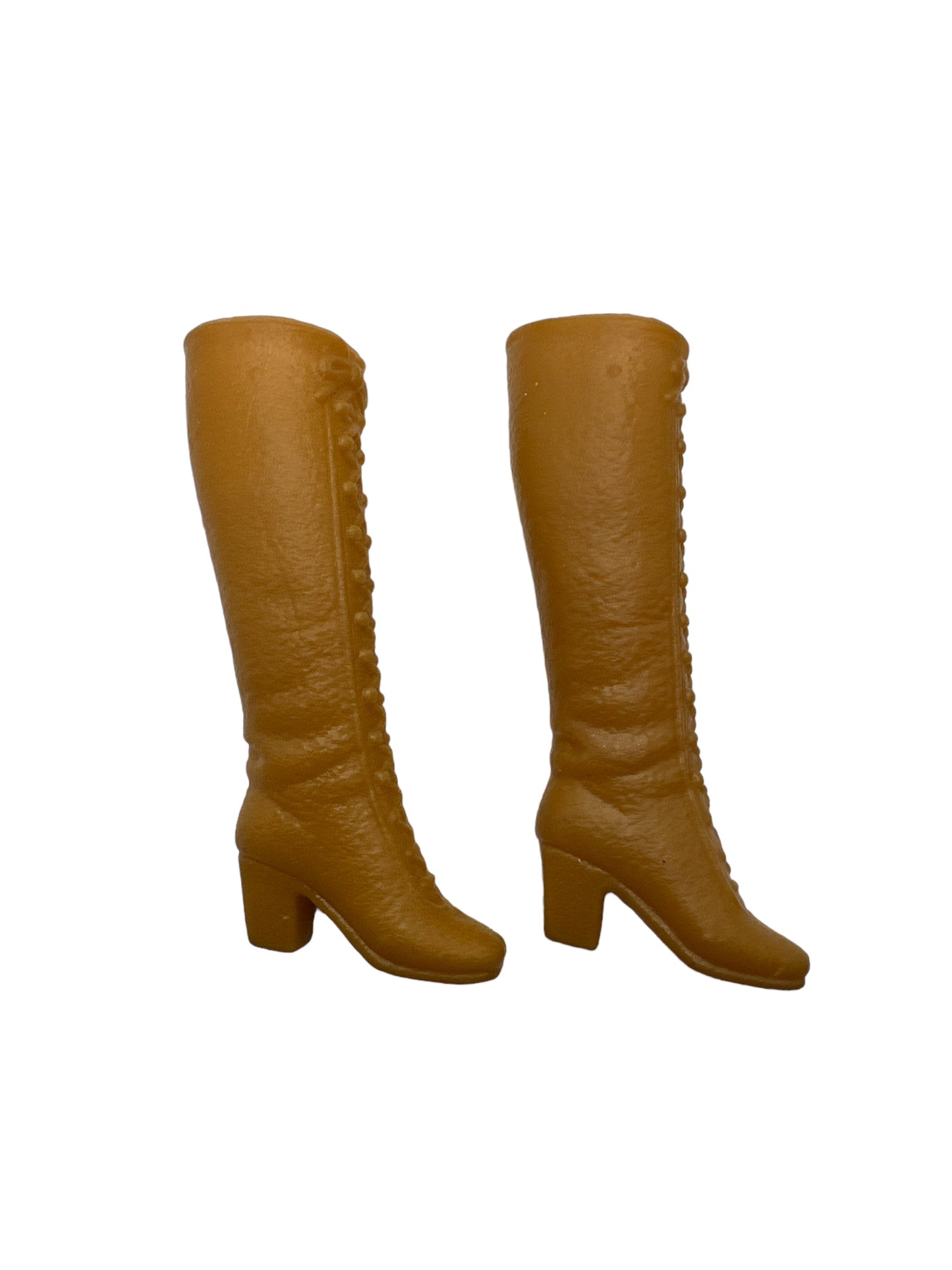 Vintage Barbie Tall Lace Up Look Boots