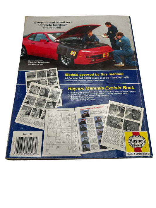 Porsche 944 Haynes Manual