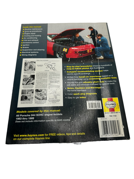 Haynes Porsche 944 Manual