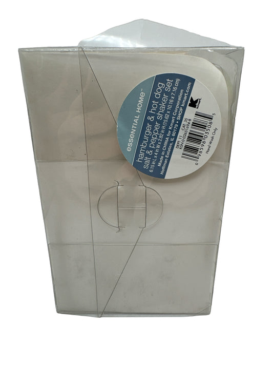 Hamburger and Hot Dog Salt & Pepper Shakers