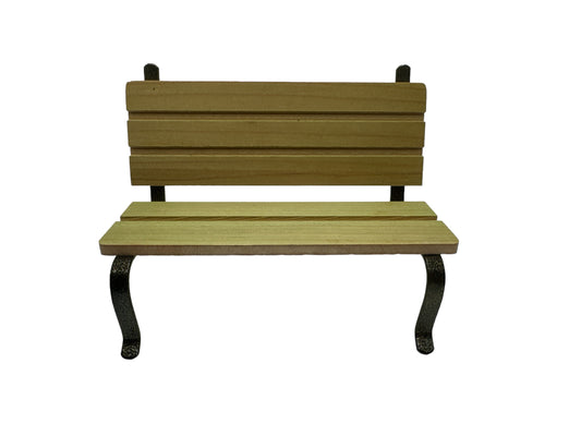 Wooden & Metal Bench
