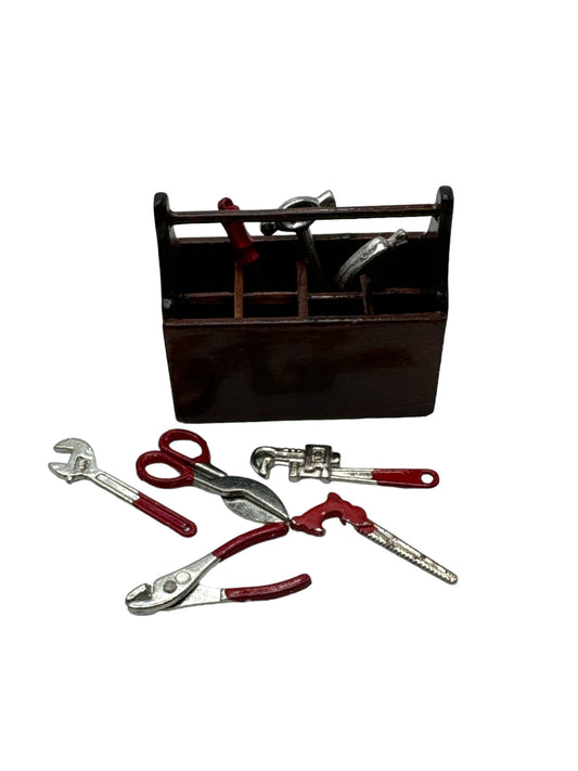 Dollhouse Miniature Tool Box