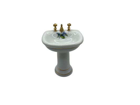 Dollhouse Pedestal Bathroom Sink