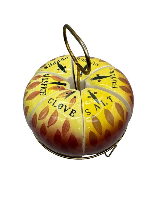 Apple Wedges Spice Container