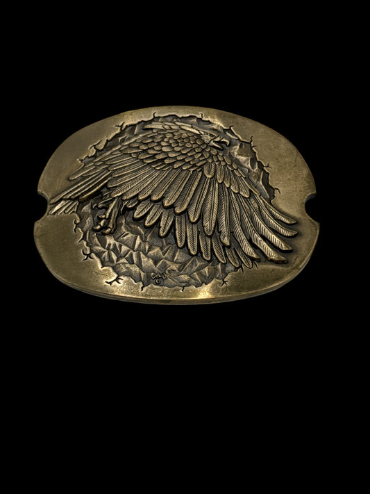 Fast Edition Eagle Belt Buckle