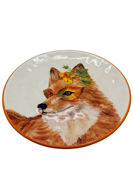Pier 1 Harvest Garden Critters Plate