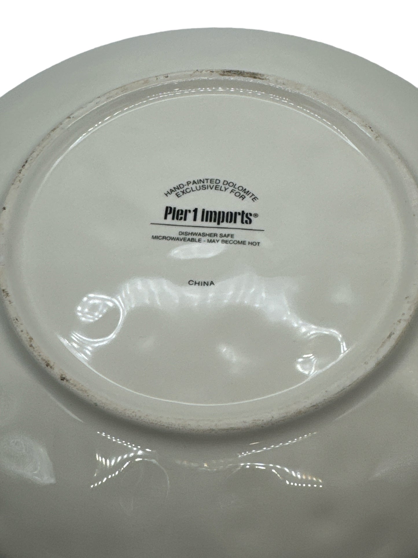 Pier 1 Harvest Garden Critters Plate