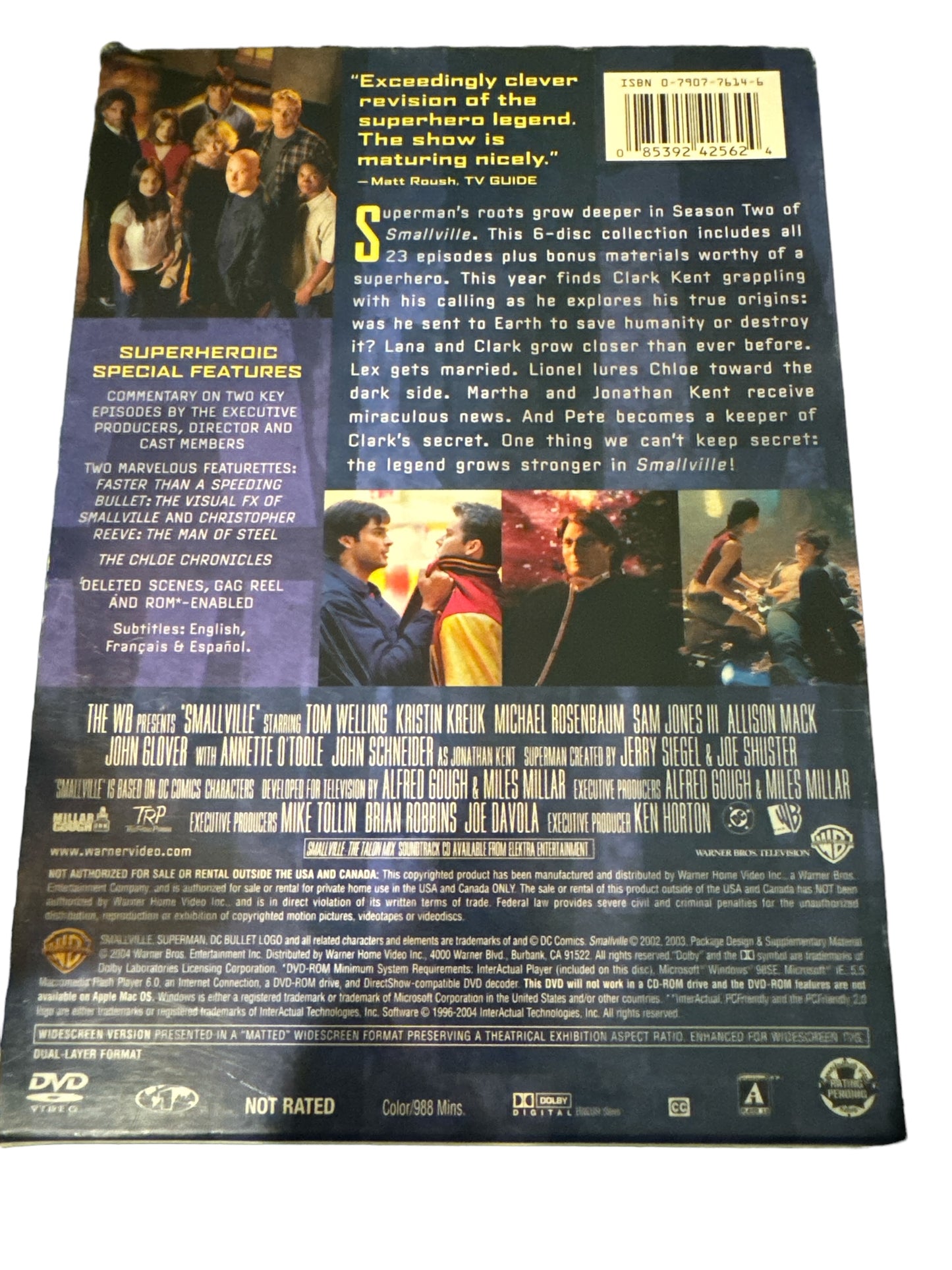 Smallville The Complete Second Season
