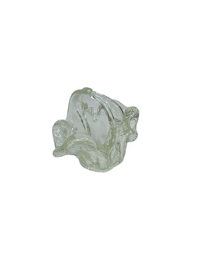 Clear Glass Basket
