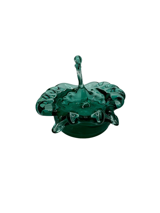 Green Glass Swan