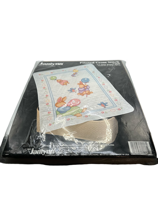 Jalynn Printed Cross Stitch Quilt