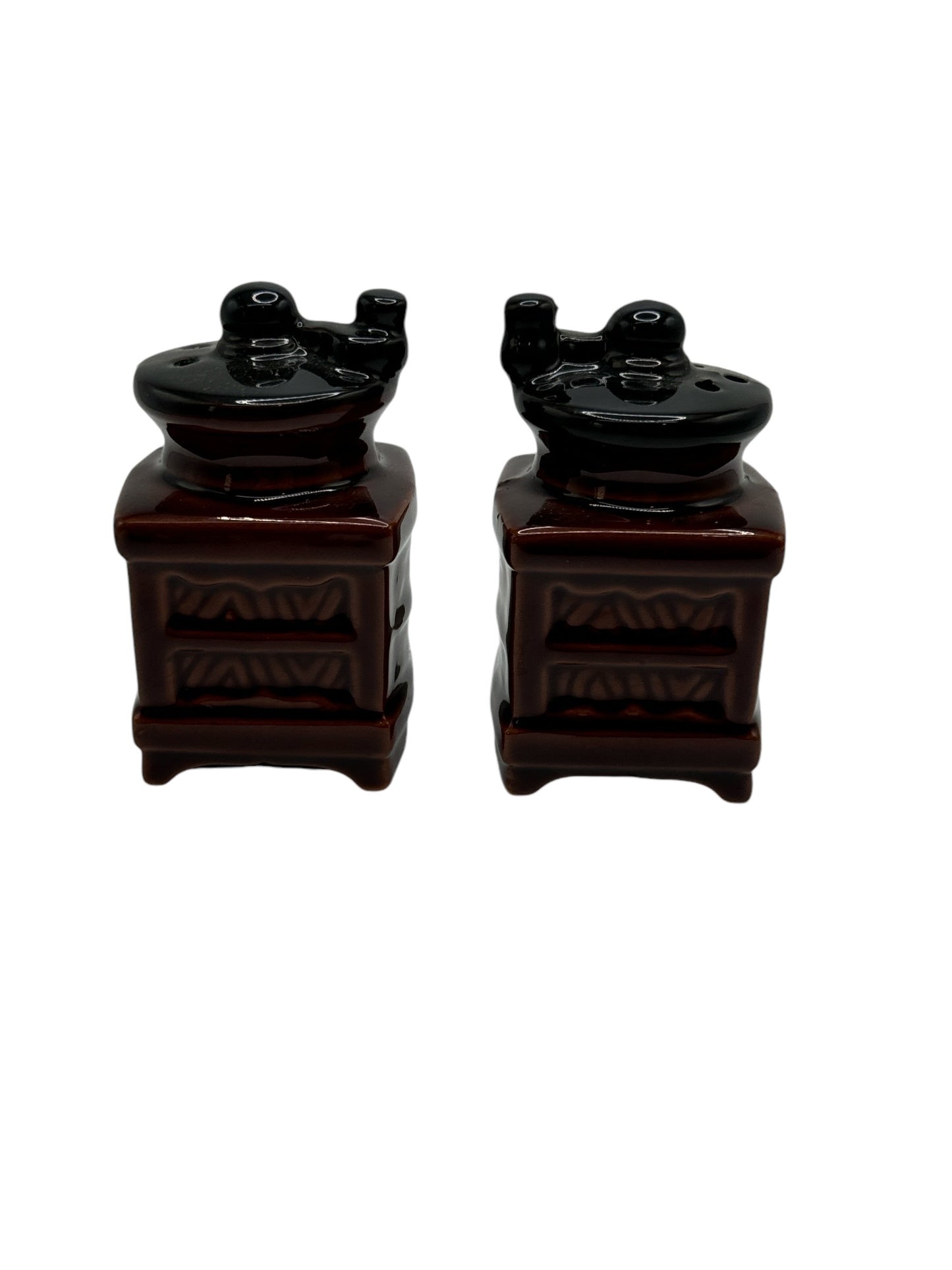 Vintage Coffee Grinder S & P Shakers