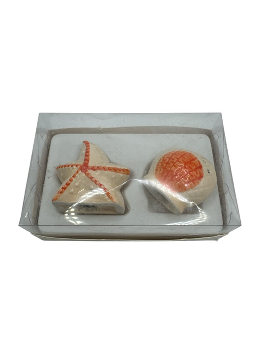 Starfish & Shell S & P Shakers