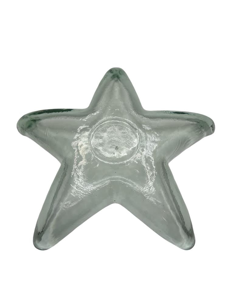 Starfish Art Glass Dish