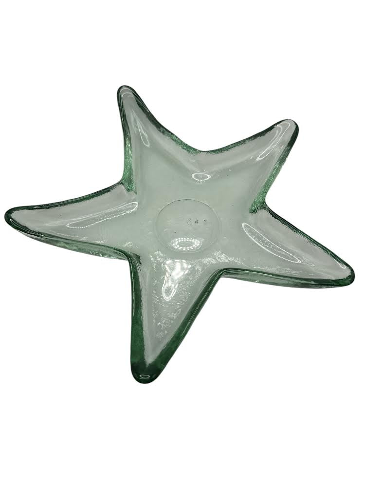 Starfish Art Glass Dish