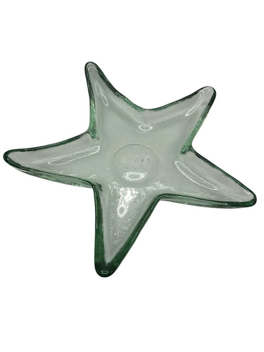 Starfish Art Glass Dish
