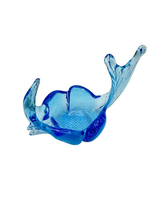 Vintage Hand Blown Art Glass Fish