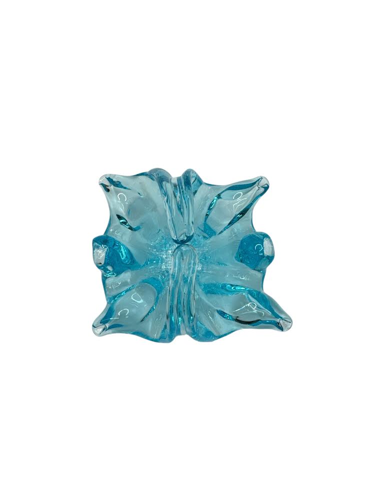 Art Glass Dish Basket