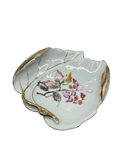 Flowers and Leaves Dish