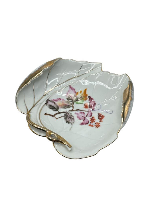 Flowers and Leaves Dish
