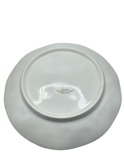 Rae Dunn Melamine Dinner Plates (4)