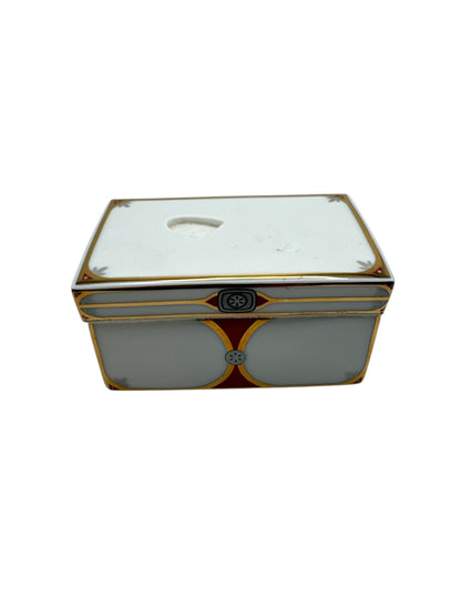 1920 Fancy Flapper Musical Trinket Box