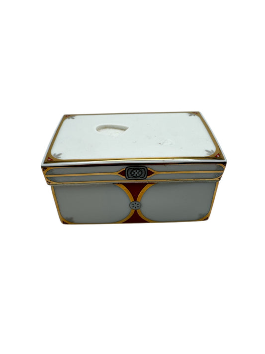 1920 Fancy Flapper Musical Trinket Box